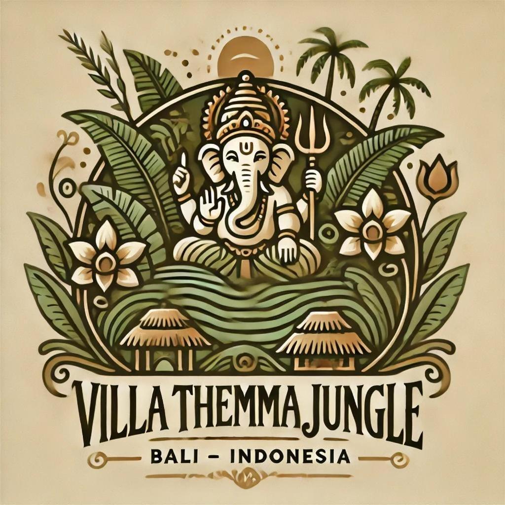 Villa Themma Jungle - Sumptuous 3Br Luxury Villa With Majestic Jungle View North Of Ubud Bagian luar foto
