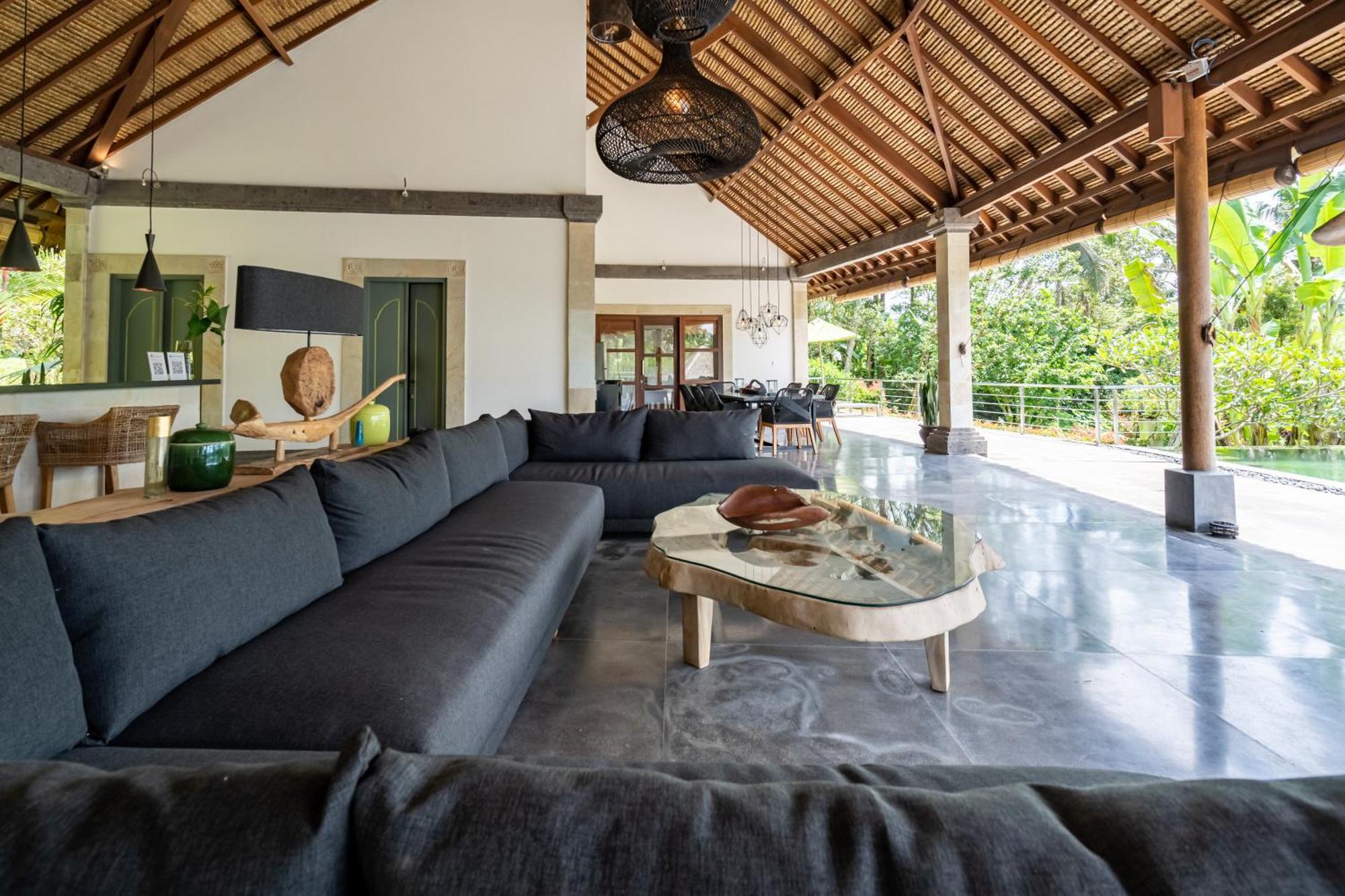 Villa Themma Jungle - Sumptuous 3Br Luxury Villa With Majestic Jungle View North Of Ubud Bagian luar foto
