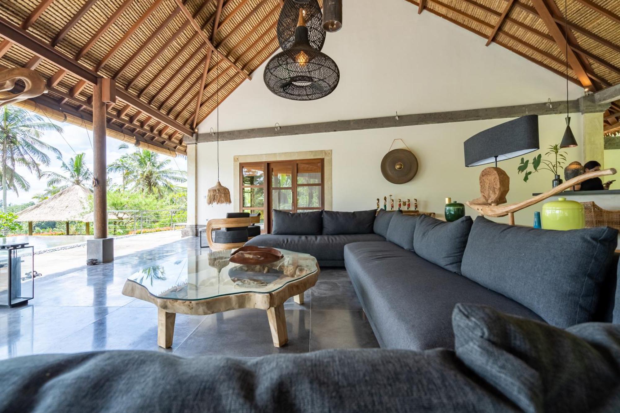 Villa Themma Jungle - Sumptuous 3Br Luxury Villa With Majestic Jungle View North Of Ubud Bagian luar foto