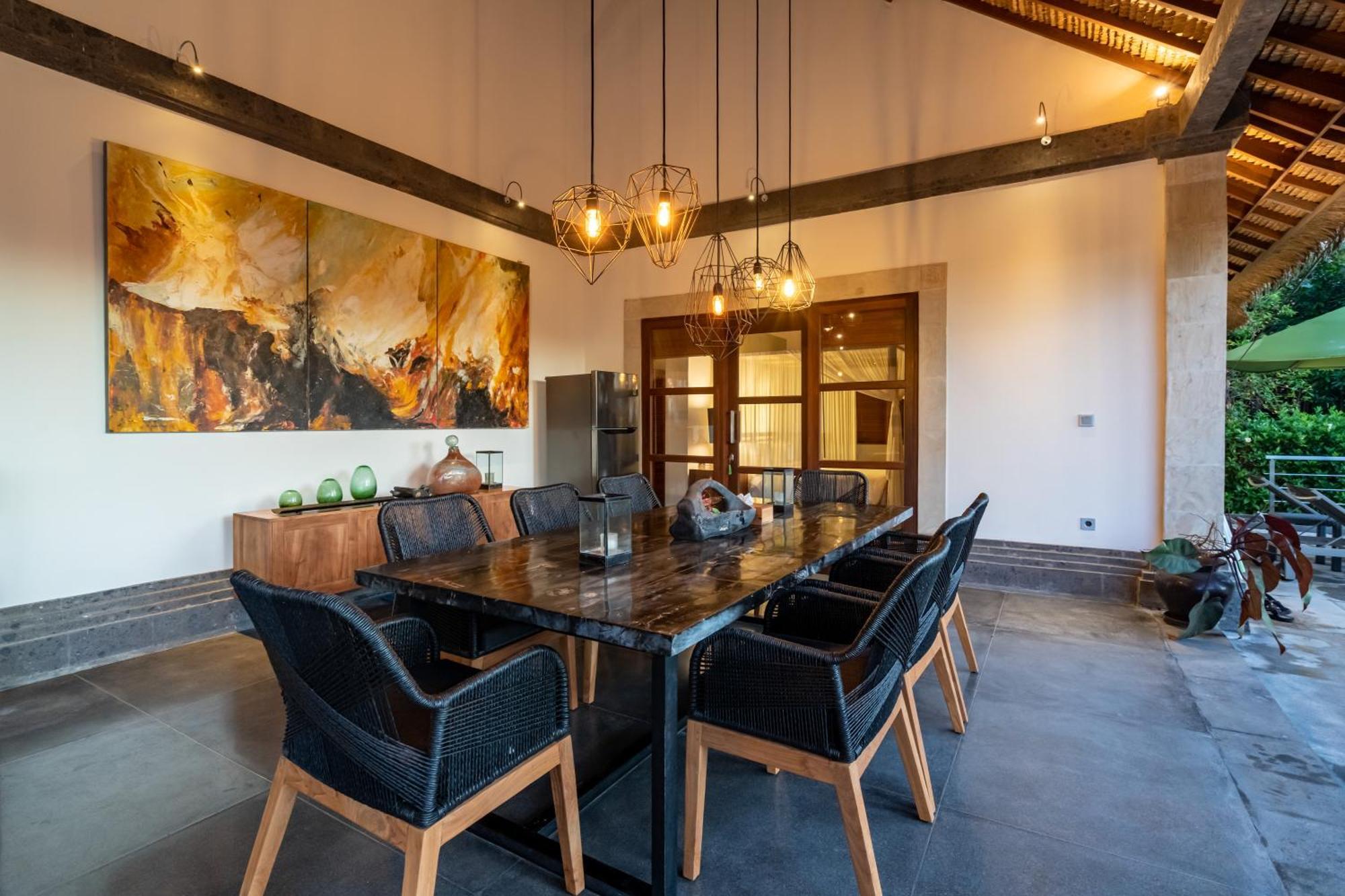 Villa Themma Jungle - Sumptuous 3Br Luxury Villa With Majestic Jungle View North Of Ubud Bagian luar foto
