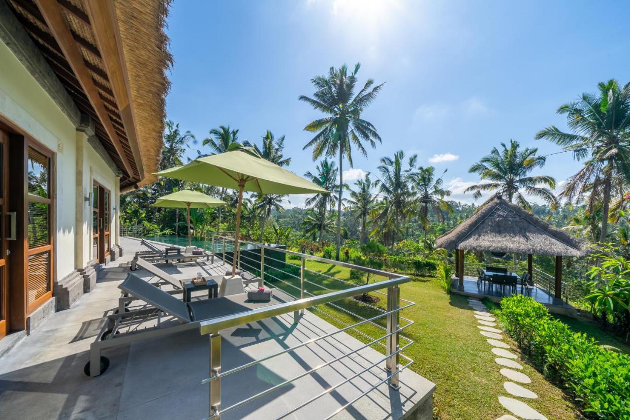 Villa Themma Jungle - Sumptuous 3Br Luxury Villa With Majestic Jungle View North Of Ubud Bagian luar foto