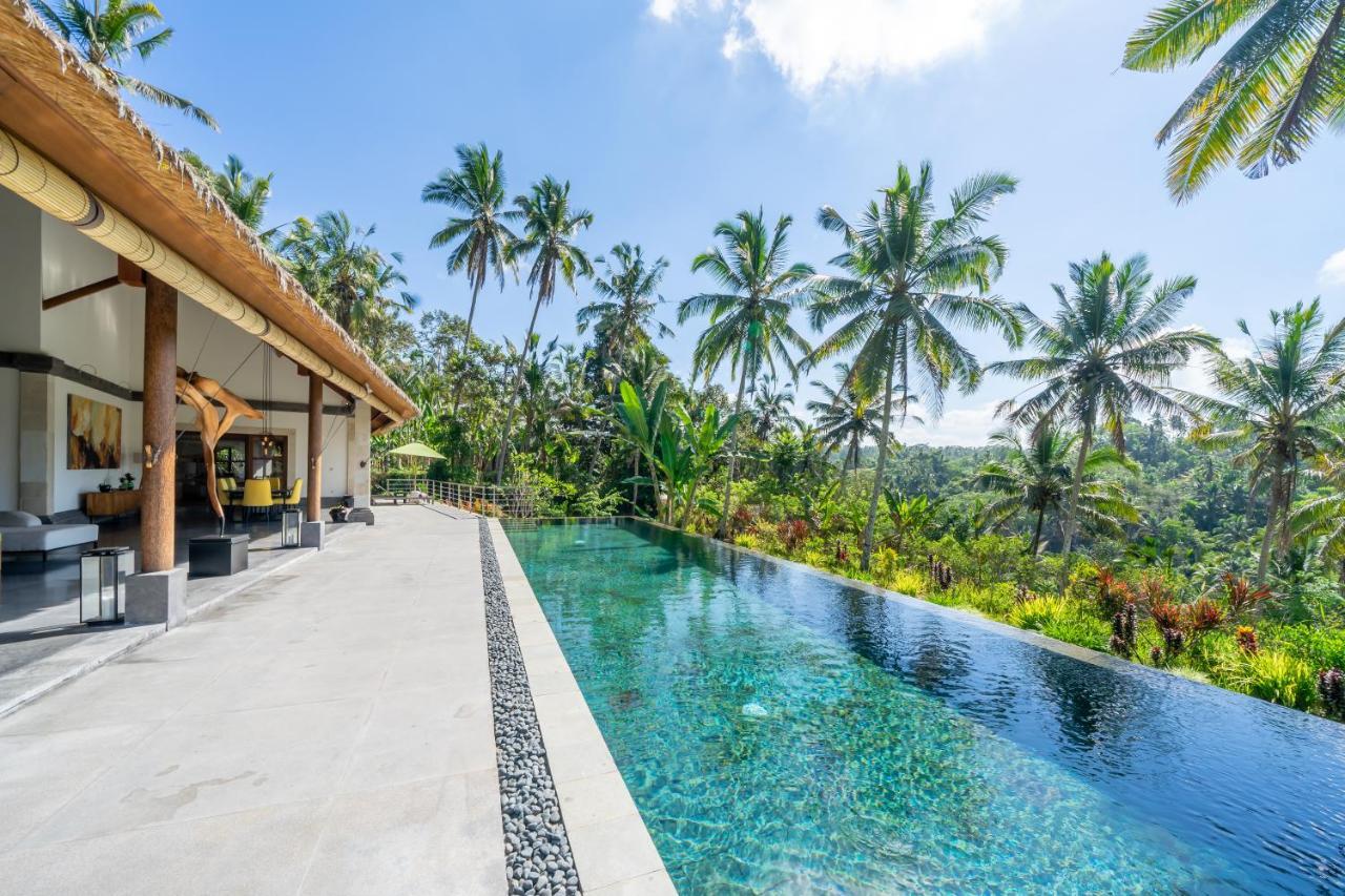 Villa Themma Jungle - Sumptuous 3Br Luxury Villa With Majestic Jungle View North Of Ubud Bagian luar foto