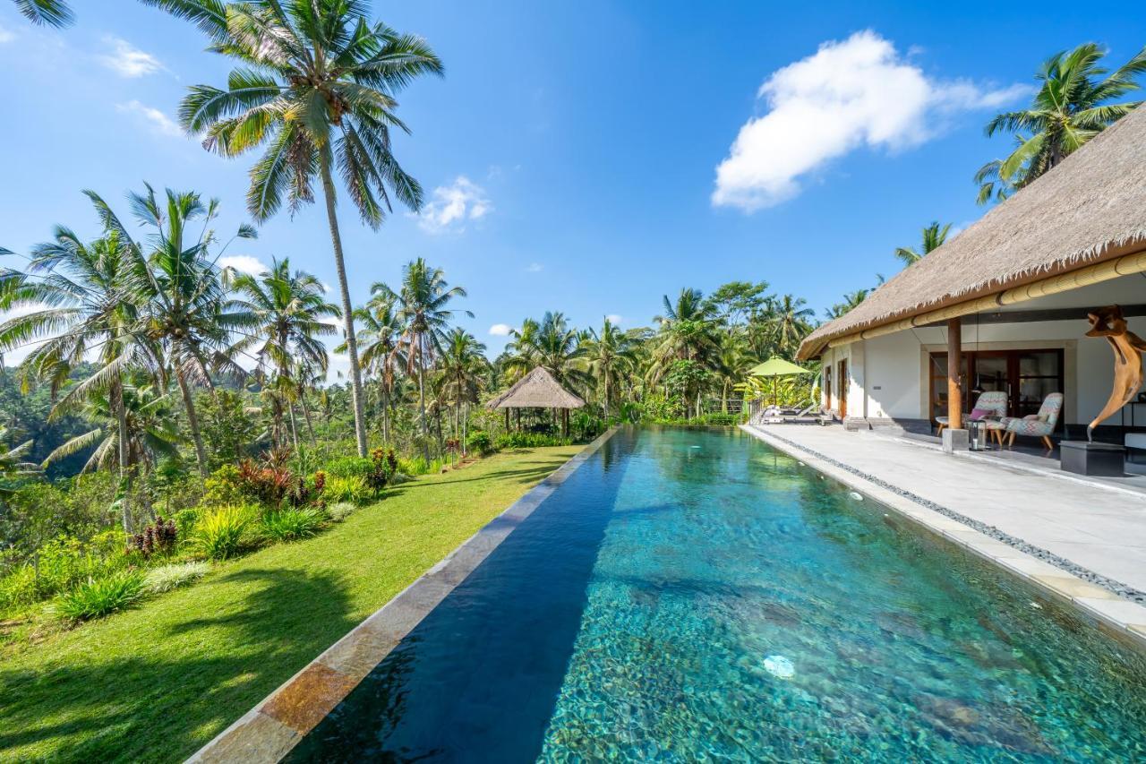 Villa Themma Jungle - Sumptuous 3Br Luxury Villa With Majestic Jungle View North Of Ubud Bagian luar foto