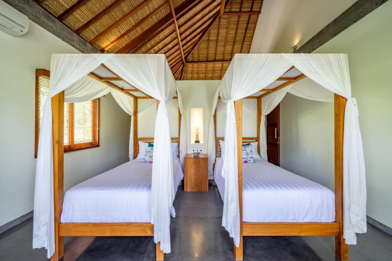 Villa Themma Jungle - Sumptuous 3Br Luxury Villa With Majestic Jungle View North Of Ubud Bagian luar foto